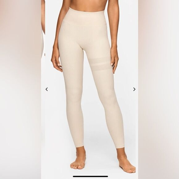 Rib Seamless Leggings | Rainy Day - Picture 1 of 9